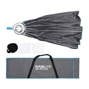 Nanlite FS-300 Daylight AC LED Monolight Bundle with Rapid 120 Parabolic Softbox with Grid and Bowens Mount (2-Items)
