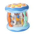 thumbnail image 4 of Juguete de tambor musical para bebés Baoblaze mesa de actividades azul 1 2 3 4 años, 4 of 8