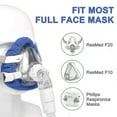 thumbnail image 2 of 4 Pcs Doublures de Masque Cpap Réutilisables en Coton Doux, 2 of 5