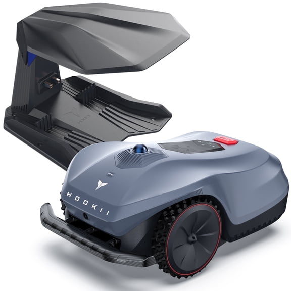 Neomow X SE Robot Lawn Mower Perimeter Wire Free for 0.75 Acre 3D LiDAR SLAM Vision Mapping Robotic Lawnmower with 4G, No RTK Station Required, AI Accurate Obstacle Avoidance, App Control, Anti-Theft