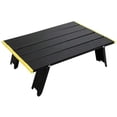 thumbnail image 3 of Folding Camping Table Portable Aluminum Beach Table, Collapsible Mini-Folding Picnic Table Light Compact For Camping, Picnic, Outdoor, Travel, Beach, 3 of 9