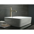 thumbnail image 7 of Delta 759-Dst Trinsic 1.2 GPM Single Hole Vessel Bathroom Faucet - Nickel, 7 of 7