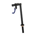 thumbnail image 3 of Grifo de llenado de vidrio para montaje en cubierta, grifo universal para llenado de agua potable sólida 26cm negro, 3 of 9