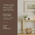thumbnail image 2 of Maven Lane Hera Table Console Moderne en Bois, Fini Naturel Vieilli, 2 of 6