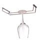 thumbnail image 4 of OUNONA 1Pqt Soporte Para De Vino Bajo Gabinete En Acero Inoxidable Marrón Claro Resistente Y Antióxido, 4 of 6