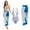 Blue, variant on VBVC Womens One-Piece Swimsuits Bikini Lace Up Swimwear Beachwear Long Skirt Chiffon Two-Piece Set