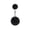 black, variant on 1pc Belly Button Rings Dangle Crystal Rhinestone Navel Bar Barbell Body Piercing-black