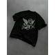 thumbnail image 1 of Camiseta informal de cuello redondo para hombre con estampado gráfico de ángel Cupido, algodón, ligera, de verano, holgada, estilo urbano, para exteriores, para uso diario | Camiseta versátil | Tejido, 1 of 8