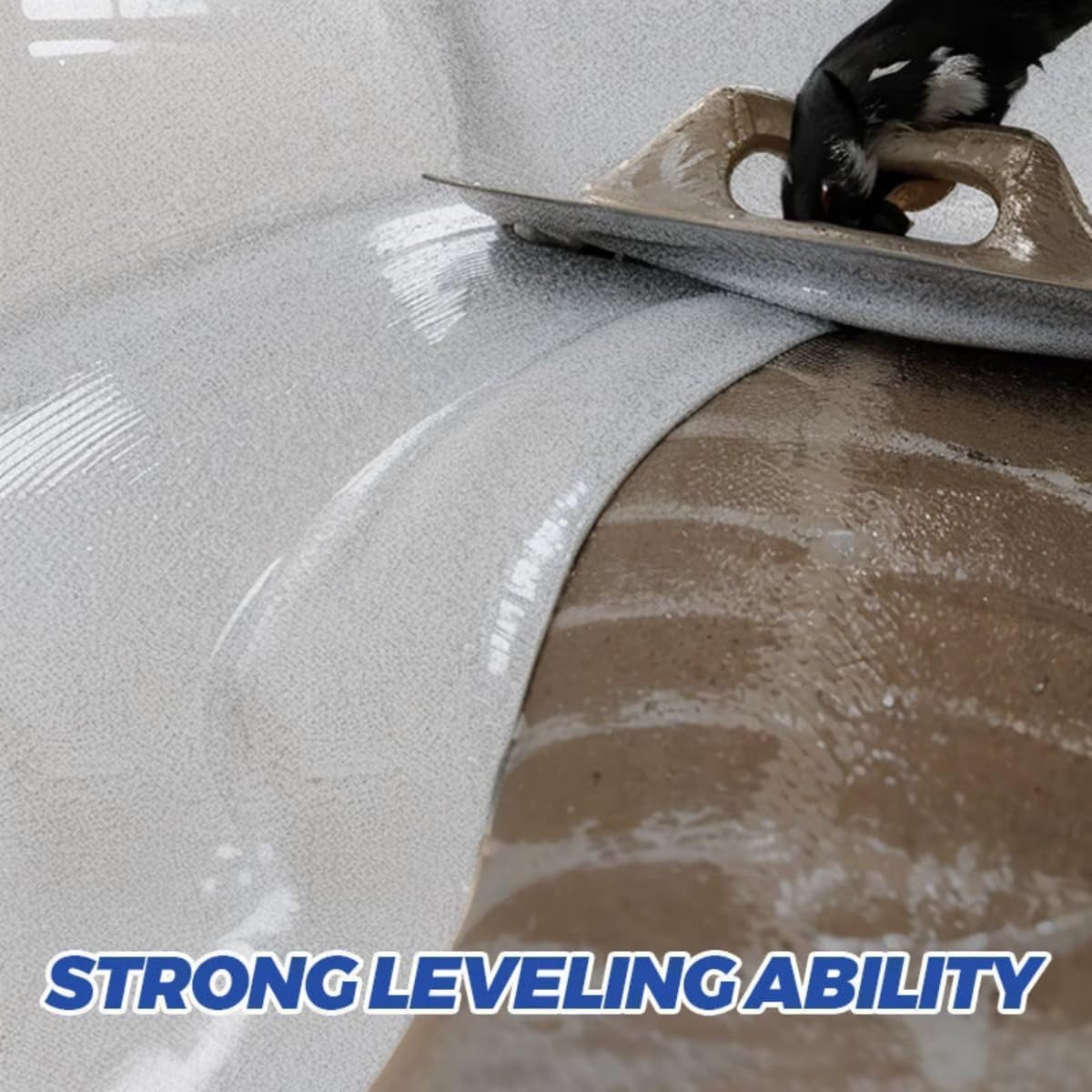 High-Gloss Marble Effect Epoxy Floor Coating, Waterproof Anti- Water-Based Epoxy Garage Floor Paint, Concrete Floor Paint, for Both Indoorand Outdoor Surfaces