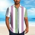 thumbnail image 2 of Ashirexll Mens Button up Shirts Short Sleeve, Big and Tall Shirts for Men, Casual Short Sleeve Shirts for Vacation Beach Plus Size Summer Button Up Shirts, 2 of 6