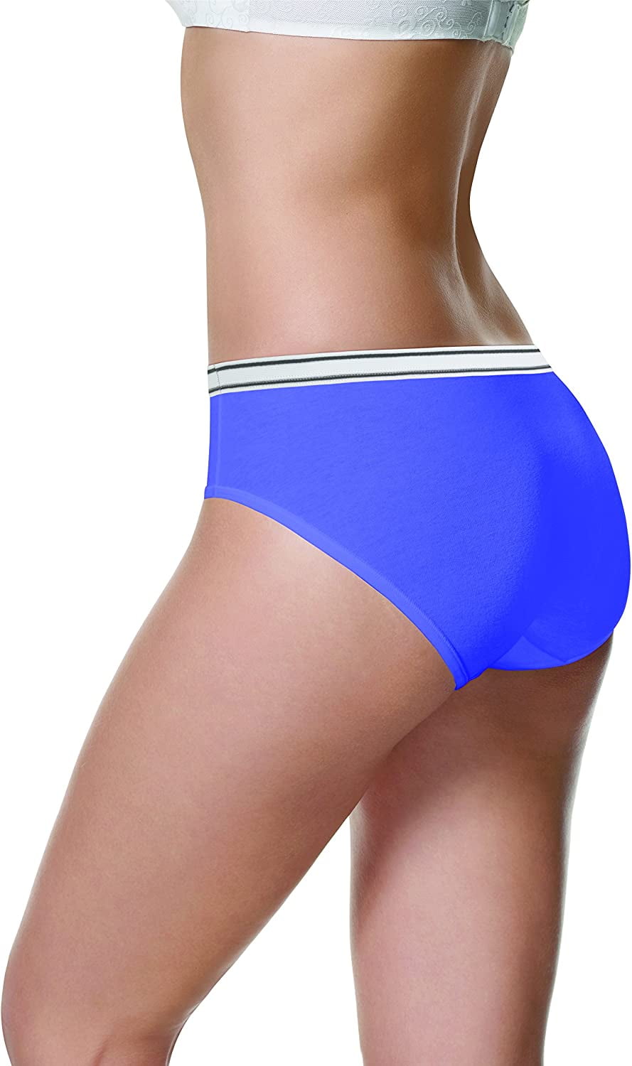 Hanes Women's 10pk Cotton Hi-cut Briefs - Colors And Pattern May Vary 6 :  Target