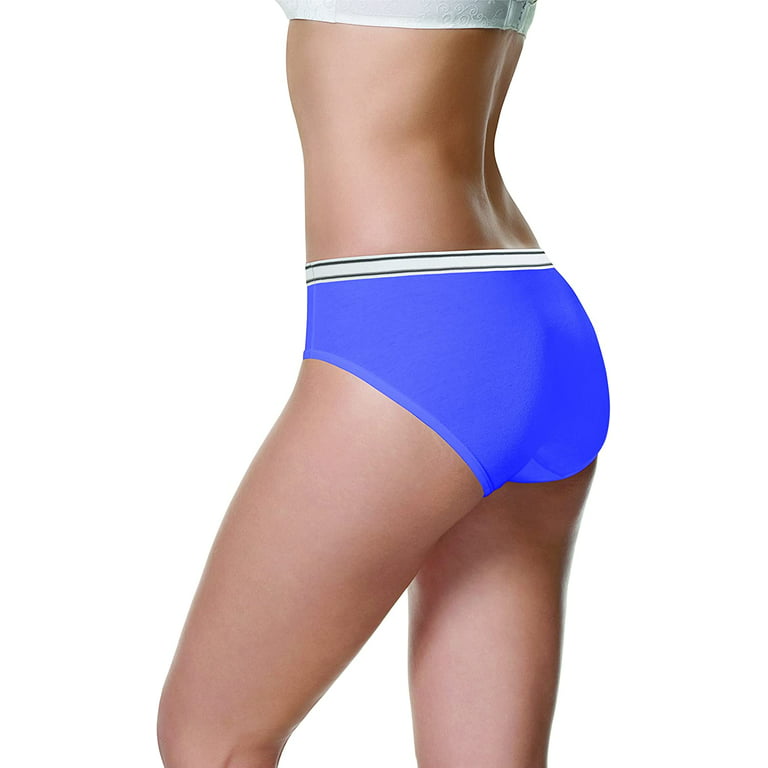 Hanes Women's Sporty Cotton Hipster Underwear, Available in Multiple Pack  Size(Colors and style May Vary) 