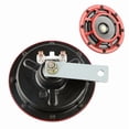 thumbnail image 5 of Twin Trumpet High/Low Tone 12V Horn Kit with Bracket, Red,Black,Silver, 5 of 11
