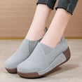 thumbnail image 6 of OAVQHLG3B Trendy Thick-soled Rocking Shoes Women's Single Shoes Comfortable Mother Shoes Casual Leather Shoes, 6 of 6
