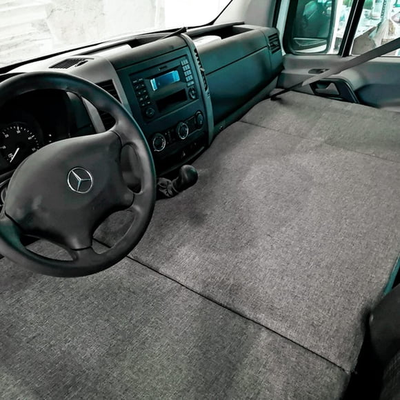 K´Foam Store Front Seat Mattress for Mercedes Sprinter Camper RV (2006-2017) Front Cab Bed for Children and Pet