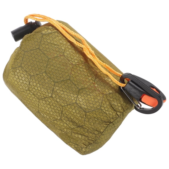 OFFIGAM Emergency Sleeping Bag with PE Aluminum Film, Compact Stuff Sack for Outdoor Camping, Hiking, Survival, and Emergency Gear