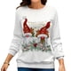 thumbnail image 1 of Minnieouse Sudadera de calle para mujer, jersey con cuello y puños acanalados, ropa de mujer de manga larga Prendas para la parte del cuerpo A 5XL, 1 of 6