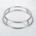 thumbnail image 2 of Wok Stainless Steel Wok Ring Pot Rack Burner Grate Replacement Wire Insulated Pot Mat Stand for Kitc, 2 of 5