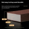 thumbnail image 3 of 4Pcs Sanding Sponge,4 Different Specifications Sanding Blocks Assortment,Washable and Reusable Grade:60-80, 3 of 9