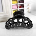 thumbnail image 4 of Hair Accessories Hair Clip Acrylic Hair Grip Style Plain Ponytail Hair Clip Hair Clips Rhinestone Claw Clip Strong Hair Clip Pine Clip Pin For Thick H, 4 of 4
