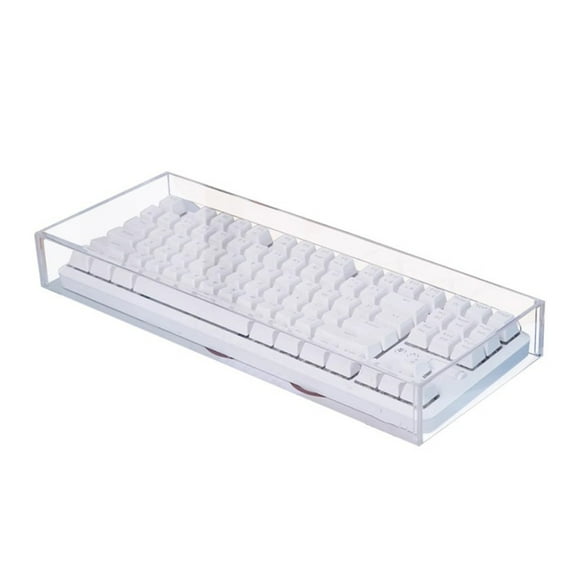 Clear Acrylic Dustproof Cover For Mechanical Keyboards Full Size 104 Keys Protections