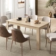 thumbnail image 2 of Gymax 63'' Dining Table Rectangular Modern Kitchen Table For 6 People Home Furniture, 2 of 10