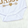 thumbnail image 4 of Franhais 4PCS Baby Girls Clothes Set Top Romper Floral Long Pants Headband Outfits Clothes, 4 of 6