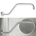 thumbnail image 2 of Multipurpose Stainless Steel Shower Arm Wall Mounted Matte Black Finish Convenient for Home and Hotel Bathrooms, 2 of 9