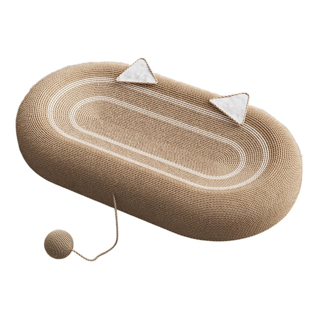 GROWTH TANK Chat Tableau à Gratter, Sisal Chat Tableau à Gratter, Jouet Interactif pour Chatons avec Intérieur Double Couleur
