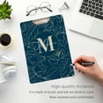thumbnail image 2 of FMSHPON Floral Flowers Clipboard Hardboard Wood Nursing Clip Board and Pull for Standard A4 Letter 13x9 inches, 2 of 2