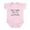 Petal Pink, variant on CafePress - Dont Make Me Cry.Ill Tell My Papa And Youll Be Sor - Baby Light Bodysuit, Size Newborn - 24 Months