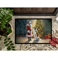 thumbnail image 3 of Carolines Treasures DAC4077MAT 18 x 27 in. Unisex Borzoi & Santa Claus Doormat, 3 of 5