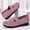 Pink, variant on Orthopedic Shoes for Women, Women Wide Width Breathable Walking Slip on Sneakers, Nurse Shoes Arch Support Sneakers