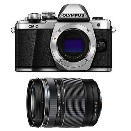 Olympus OM-D E-M10 Mark II Digital Camera [Silver] w/ Olympus 14-150mm II (Best Price Olympus Omd Em10)