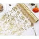 thumbnail image 3 of chemin De Table 28cmx5m, Chemin De Table Filet Avec Feuille D'or, Ruban De Table Mtallis, Brillant Chemin De Table, Pour Le Mariage, Anniversaire,, 3 of 5