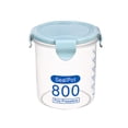 thumbnail image 1 of Airtight Plastic Food Storage Containers with Lids - Stackable Kitchen & Refrigerator Organizer Set for Leftovers, 1 of 3