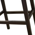 thumbnail image 4 of Taburete New Ridge Home Goods Julian 25 de piel sintética, color rojo, 4 of 5
