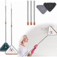 thumbnail image 3 of HongHeng Clearance Under $2.00 Wall Cleaner Mop with Long Handle 360 Rotatable Cleaning Mop Cleaning Mops Kit for Floor Walls Ceilings and Baseboards, 3 of 3