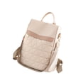 thumbnail image 4 of yuksok Backpack Purse Adjustable Shoulder Strap Rucksack for Ladies Working Camping Khaki, 4 of 9