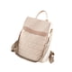 thumbnail image 4 of Mochila, bolso de moda, bolso deportivo, mochila para citas, trabajo, compras, viajes. Caqui, 4 of 9