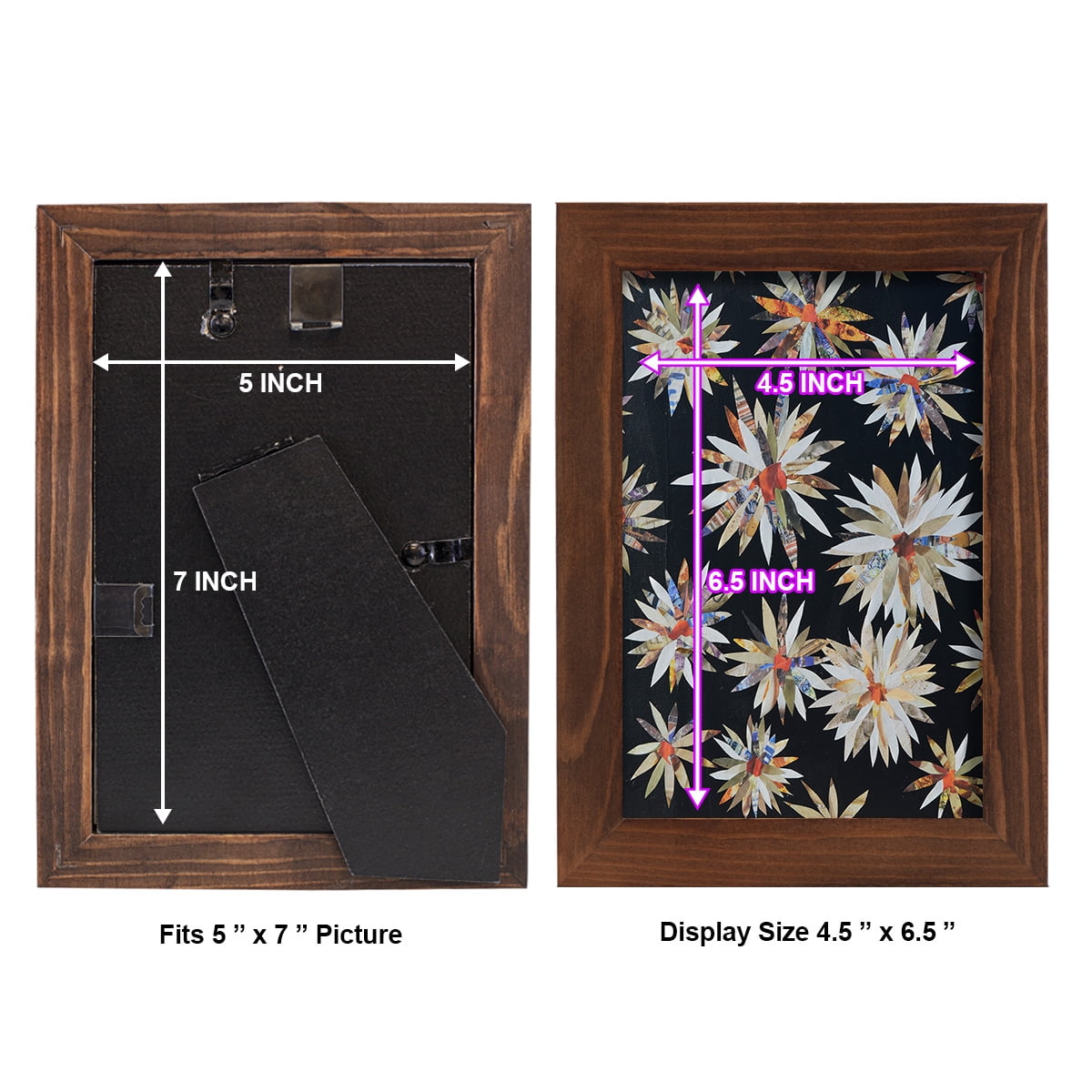 Starburst Too II - Framed Print w/glass - Chestnut