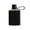 Black, variant on Pink Silicone Sleeve Square Glass Water Bottle, Mini Portable Lidded Travel Flask with Carry Loop for Casual Gift Preparation