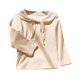 thumbnail image 1 of Blusa y camisa de manga larga con cuello vuelto Camisa base de manga larga para niña con cuello Camisa base Camiseta de manga larga con cuello azul marino Top para niña, 1 of 2