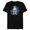 Black, variant on Ahsoka Tano and Grogu The Mandalorian Night Cute - Short Sleeve Blended T-Shirt for Adults - Customized-Black