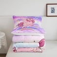thumbnail image 4 of YST Unicorn Comforter Set for Girls King Size Cute Unicorn Comforter Cute Bedding, 4 of 5