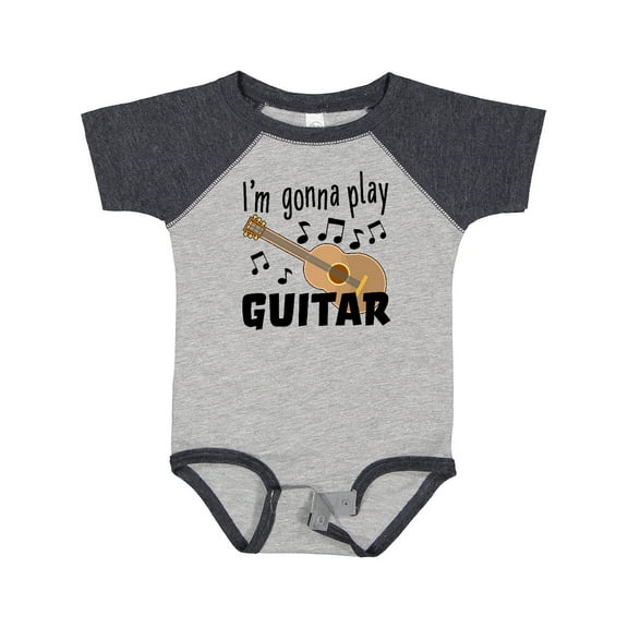 Inktastic I'm Gonna Play Guitar- Music Boys or Girls Baby Bodysuit