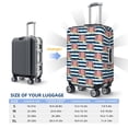 thumbnail image 6 of Xecao Popcorn print Elastic Luggage Cover, with double-sided print , is perfect for travel, business, and daily use, 6 of 9