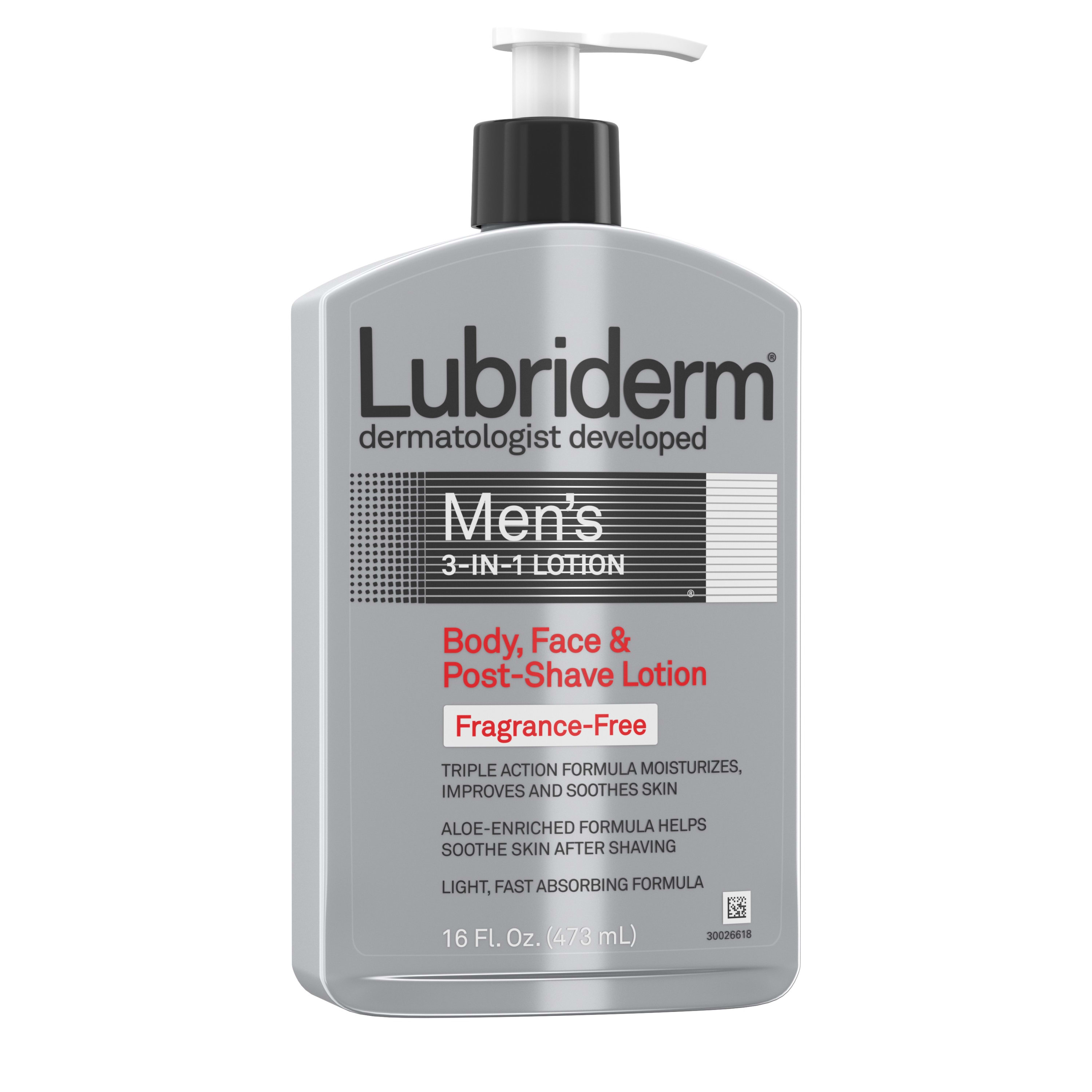 men's unscented lotion