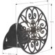 thumbnail image 4 of Liberty Garden Products 670 Manguera decorativa montada en la pared, mayordomo con capacidad para 125 pies de color negro, 4 of 4