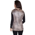 thumbnail image 2 of Scully Leather Brown Ladies Womens Vest, 2 of 2